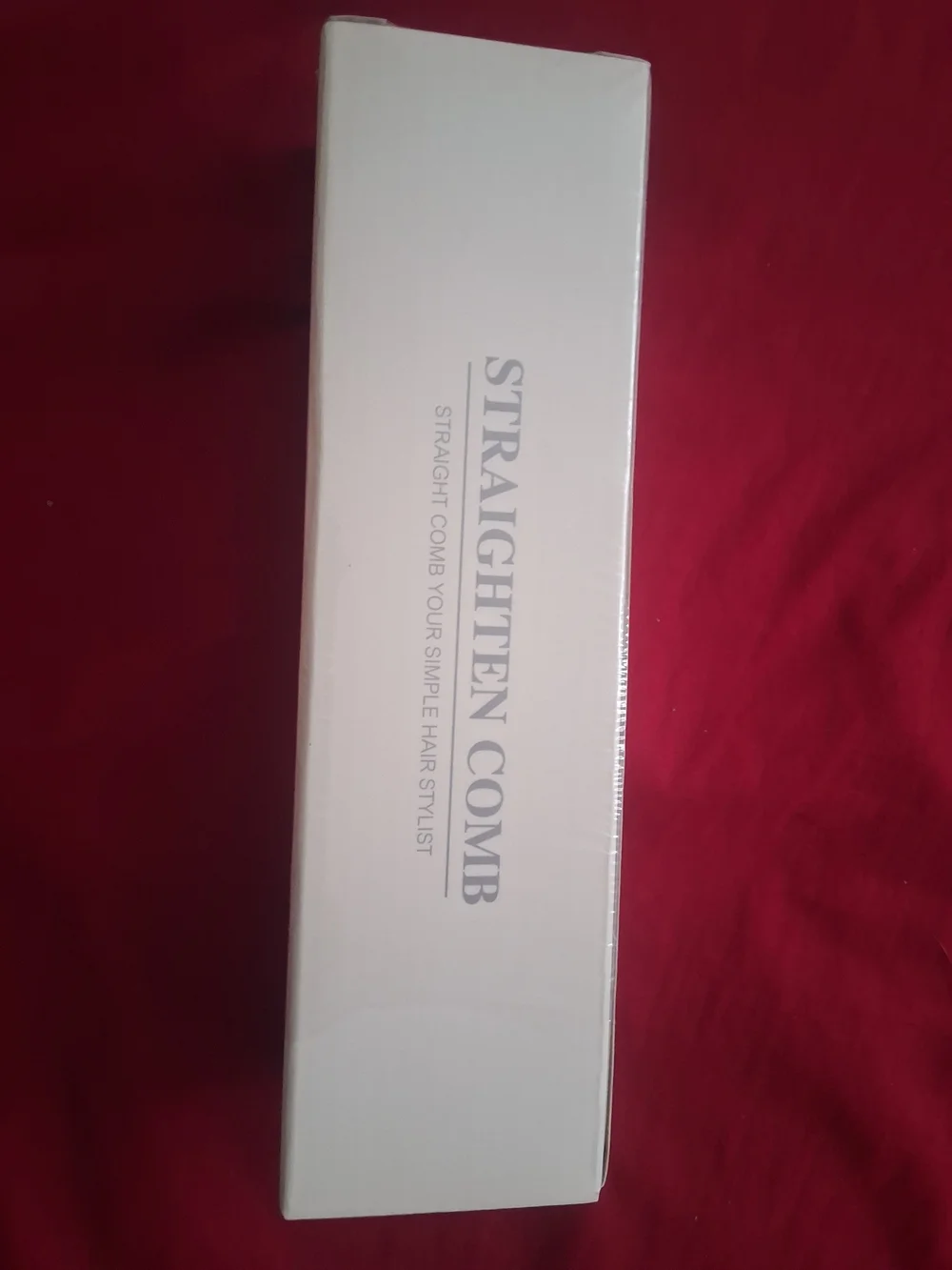 STRAIGHTEN COMB White Hair Straightening Comb - Unbranded